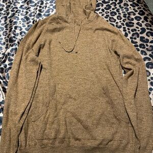 Sonoma Men's Tan Hoodie Sweater